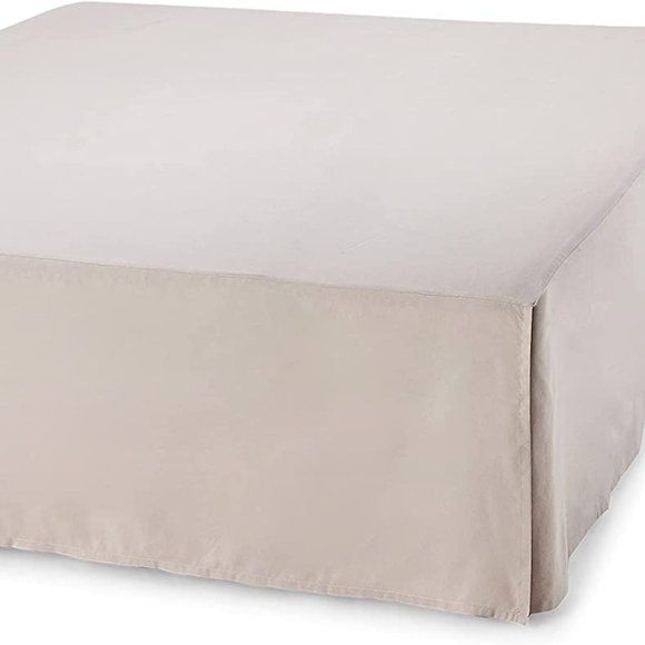 Nicole Miller KING BED SKIRT pewter NEW - Picture 11 of 12